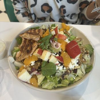 Richie's Real American Diner - Chicken walnut apple salad with salmon substituting chicken - American Near Me - Murrieta, California