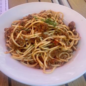 Mamma Eatery - Bolognese had a cinnamon flavor I didn't care for - Italian Near Me - Davis, California