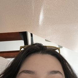 Seattle Brow Bar - me before getting my brows done