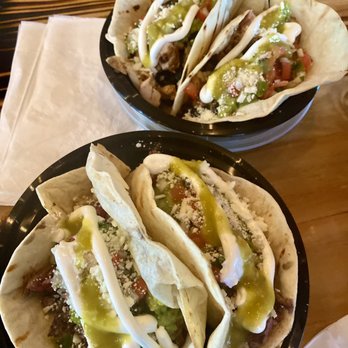 Tres Amigos Grill - Skirt steak and chicken tacos, so delicious! - Tex-Mex Near Me - Winter Garden, Florida