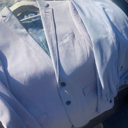 Esquire Dry Cleaners - My entire suite got red spots on it and the jacket is different color than the bottom now. THIS IS THE SECOND TIME THEY DID THIS TO ME
