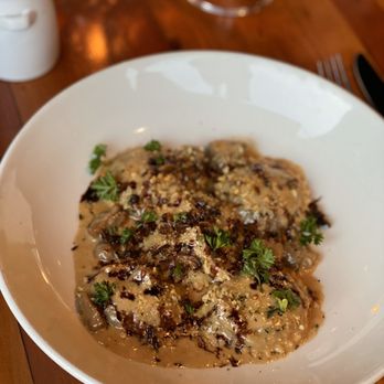 Grey Ghost - Mushroom ravioli - American Near Me - Detroit, Michigan