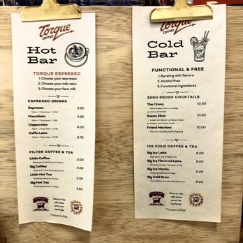 Torque Coffee - 9/10/2024 menu - Coffee Roasteries Near Me - San Diego, California Torque Coffee - 9/10/2024 menu - Coffee Roasteries Near Me - San Diego, California