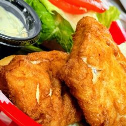 The Lobster Haul - Haddock Sandwich