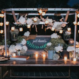 Our beautiful dessert table!