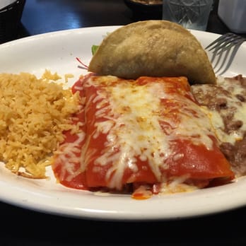Elvira's Mexican Grill - 2 enchiladas, 1 taco plate - Mexican Near Me - Upland, California