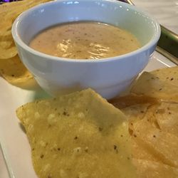 Le Soleil Orleans - Crawfish and veggie queso.