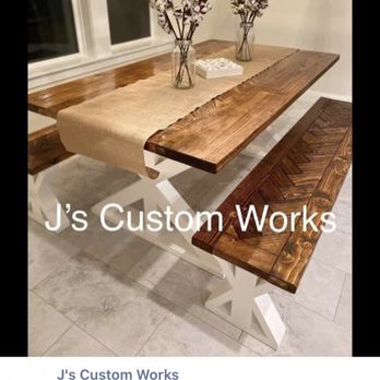 J's Custom Works - custom work on a table - Flooring Near Me J's Custom Works - custom work on a table - Flooring Near Me
