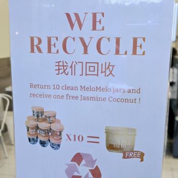 MeloMelo Coconut Dessert - Recycle Program - Desserts Near Me - San Gabriel, California