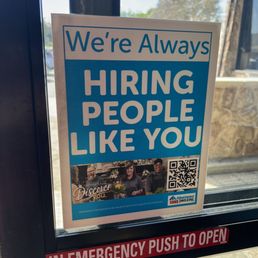 If anyone is looking for a job If anyone is looking for a job