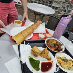 Desi Galaxy - Dosa, samosa, chili momo, puri