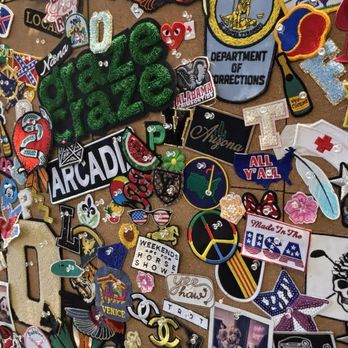 Gorgeous Things - Wall of Patches - Customized Merchandise Near Me - Scottsdale, Arizona Gorgeous Things - Wall of Patches - Customized Merchandise Near Me - Scottsdale, Arizona