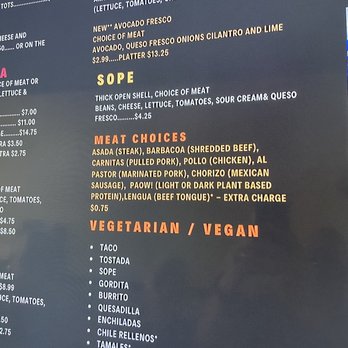 Tia Cori's Tacos - Plant Based Meat (they did not have on my visit) - Mexican Near Me - Daytona Beach, Florida Tia Cori's Tacos - Plant Based Meat (they did not have on my visit) - Mexican Near Me - Daytona Beach, Florida