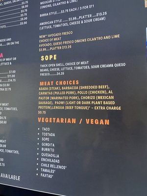 Menu photo 2 Tia Cori's Tacos Daytona Beach, FL Menu photo 2 Tia Cori's Tacos Daytona Beach, FL