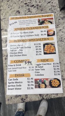 Menu photo 3 Three Buddies Chamblee, GA