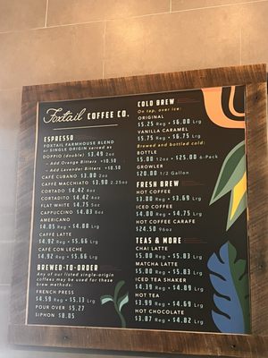 Menu photo 1 Foxtail Coffee - Downtown Eustis Eustis, FL