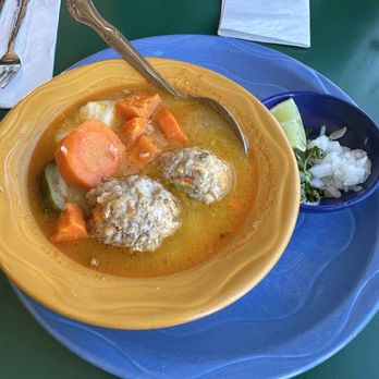 El Paraiso Mexican Grill - A cup of albondigas soup, it's big! - Mexican Near Me - Everett, Washington