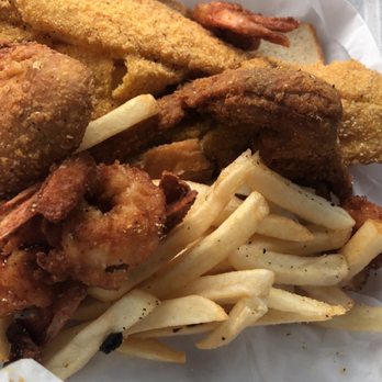 Captain Hooks - 11. One Piece Fish, 5 Shrimp, 2 whole wings and Fries Combo - Chicken Wings Near Me - Dothan, Alabama Captain Hooks - 11. One Piece Fish, 5 Shrimp, 2 whole wings and Fries Combo - Chicken Wings Near Me - Dothan, Alabama