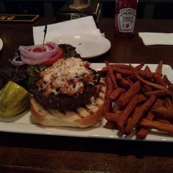 Two Stones Pub - Another delicious burger of the day - Gastropubs Near Me - Newark, Delaware