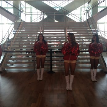 Levi's Stadium - Cheerleaders in United Club! - Stadiums & Arenas Near Me - Santa Clara, California