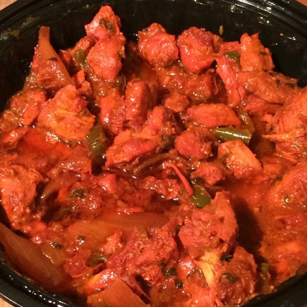 Shan Restaurant - Frontier Chicken. Excellent depth of flavor from cooking with onions and other aromatics. White meat chicken is tender, juicy. - Indian Near Me - Chicago, Illinois Shan Restaurant - Frontier Chicken. Excellent depth of flavor from cooking with onions and other aromatics. White meat chicken is tender, juicy. - Indian Near Me - Chicago, Illinois