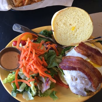 Block 15 Brewing - I built this burger. I did not build that salad. - New American Near Me - Corvallis, Oregon Block 15 Brewing - I built this burger. I did not build that salad. - New American Near Me - Corvallis, Oregon