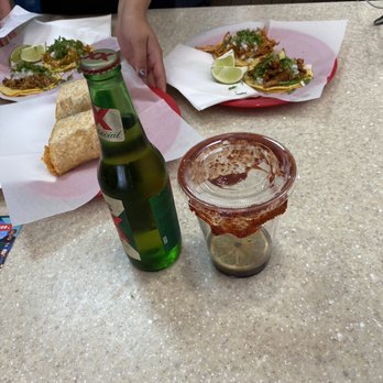 Taqueria Santa Barbara - To go michelada. Rim sauce was very drippy but didn't make a mess in the car. - Tacos Near Me - Santa Barbara, California Taqueria Santa Barbara - To go michelada. Rim sauce was very drippy but didn't make a mess in the car. - Tacos Near Me - Santa Barbara, California