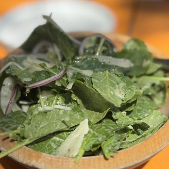 Bravas Bar de Tapas - Baby Kale Salad, Shaved Manchego, Fennel, Preserved Lemon Vinaigrette - Spanish Near Me - Healdsburg, California