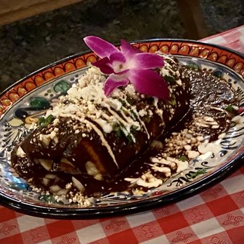 Mole Mole - Chicken Mole Burrito - Mexican Near Me - Portland, Oregon