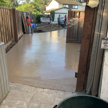 Golden Sky Landscape - Cement pouring - Landscaping Near Me - San Jose, California