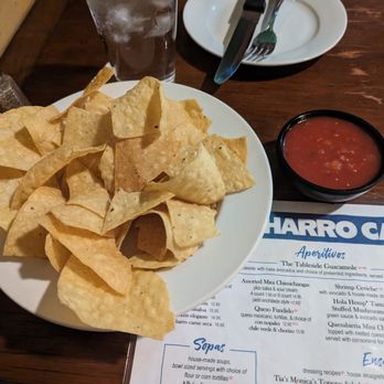 El Charro Cafe - Complimentary Chips and Salsa - Tacos Near Me - Tucson, Arizona