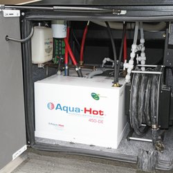 Big Dog RV Services - aqua hot install in motor coach