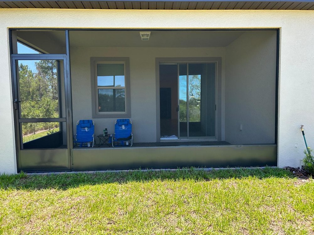 Slide of Aluminum and Screen Y&J