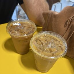 Latte and chai Latte and chai