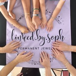 Linked By Soph Permanent Jewelry - Sisters, Mothers, Besties and our daughters getting linked!