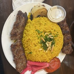 Beef Kabob Plate / صحن كباب