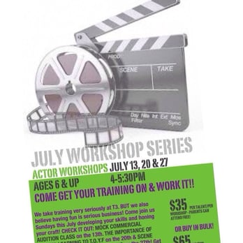 T3 Talent - Sunday-Funday Acting Workshops! - Musicians Near Me - Spartanburg, South Carolina T3 Talent - Sunday-Funday Acting Workshops! - Musicians Near Me - Spartanburg, South Carolina