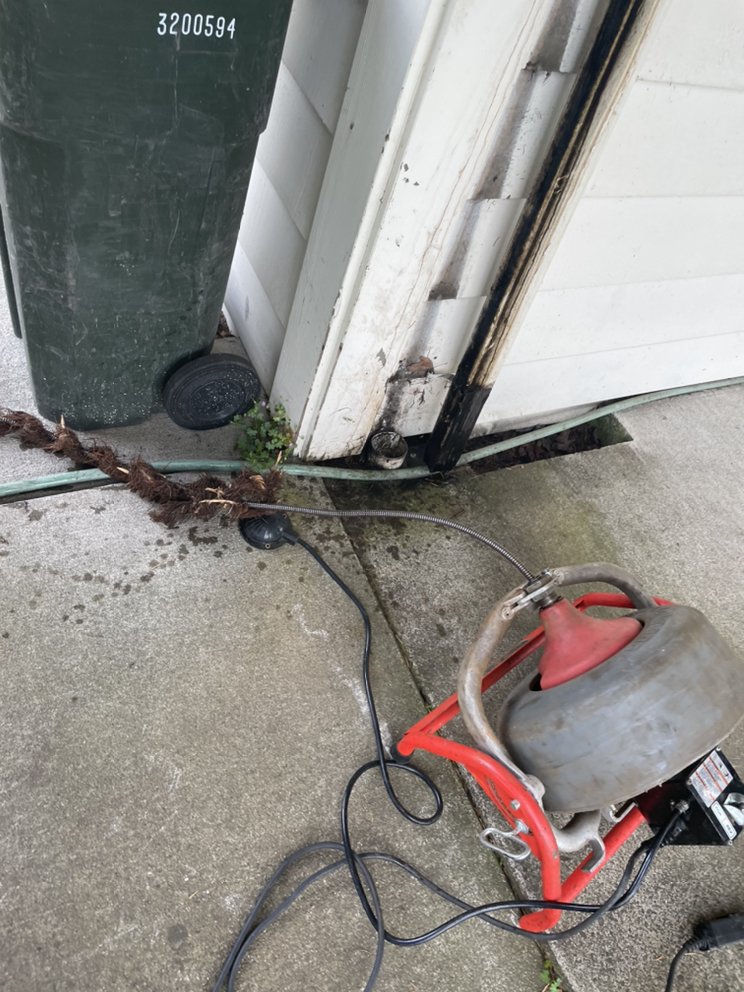 Slide of NW Sewer & drain