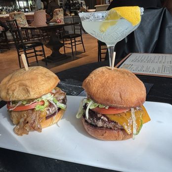 Taste 222 - Beef slider and lemon drop - New American Near Me - Chicago, Illinois Taste 222 - Beef slider and lemon drop - New American Near Me - Chicago, Illinois
