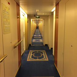 Tallink Silja - Hallway to the cabin