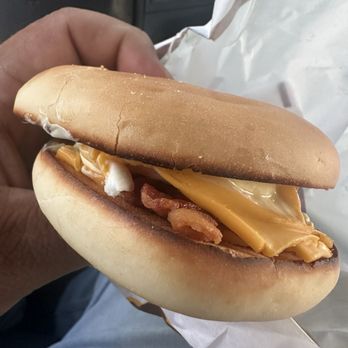 McDonald's - Bacon Egg Cheese Bagel - Fast Food Near Me - Castaic, California McDonald's - Bacon Egg Cheese Bagel - Fast Food Near Me - Castaic, California