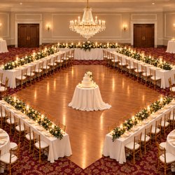 D's Pretty Events - Golden Glow Celebration
Timeless elegance in white, gold, and greenery.