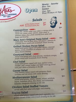 Menu photo 3 Mary Ann's Deli Fairhope, AL Menu photo 3 Mary Ann's Deli Fairhope, AL