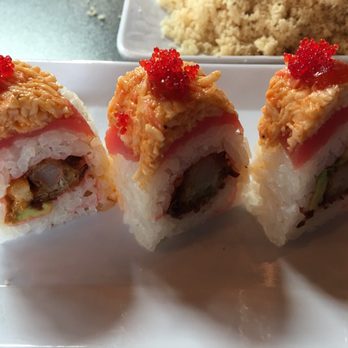 Itto Sushi - Samurai - burnt black tempura shrimp on the inside. :( - Sushi Bars Near Me - Orem, Utah