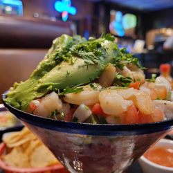 Los Jalapenos - Amy's Ceviche Lots of shrimp and fish