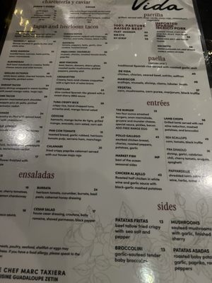 Menu photo 1 Vida Thornwood, NY Menu photo 1 Vida Thornwood, NY