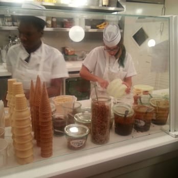 Morgenstern's - Just look at the staff toiling away at the small quart cases - Ice Cream & Frozen Yogurt Near Me - New York, New York Morgenstern's - Just look at the staff toiling away at the small quart cases - Ice Cream & Frozen Yogurt Near Me - New York, New York