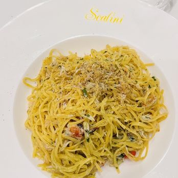 Scalini Restaurant - Tagliolini alla Polpa di Granchio - Italian Near Me - London, XGL Scalini Restaurant - Tagliolini alla Polpa di Granchio - Italian Near Me - London, XGL