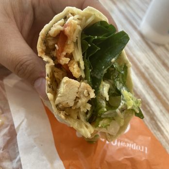 Tropical Smoothie Cafe - Chicken Supergreen Caesar Chicken Wrap - Juice Bars & Smoothies Near Me - Pasadena, Maryland Tropical Smoothie Cafe - Chicken Supergreen Caesar Chicken Wrap - Juice Bars & Smoothies Near Me - Pasadena, Maryland