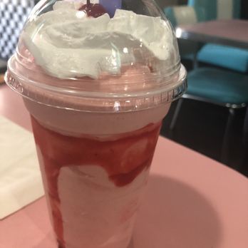 Johnny Angel's - Strawberry milkshake - American Near Me - Jacksonville, Florida